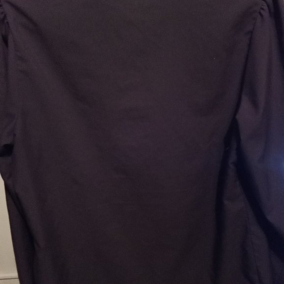 Lady Arrow Black Button Blouse - Picture 3 of 5